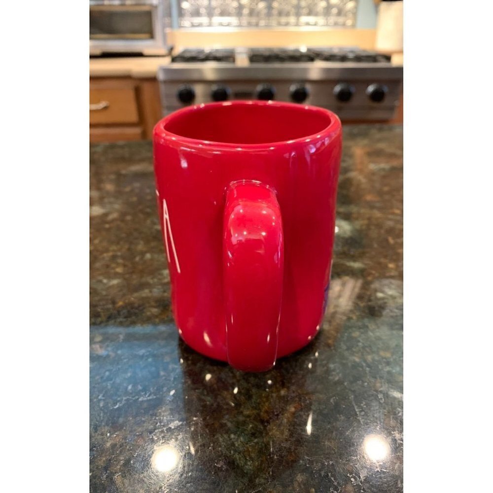 Rae Dunn SANTA Mug Red Ceramic Cup Artisan Collection LL Holiday Christmas Decor - Picture 4 of 7